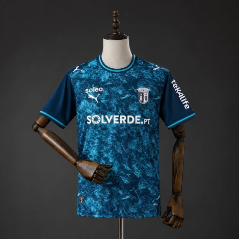 Camisa Braga II 26/27 - Torcedor Puma Masculina - Azul