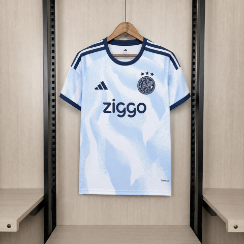 Camisa Ajax III 26/27 - Torcedor Adidas Masculina - Azul e branca