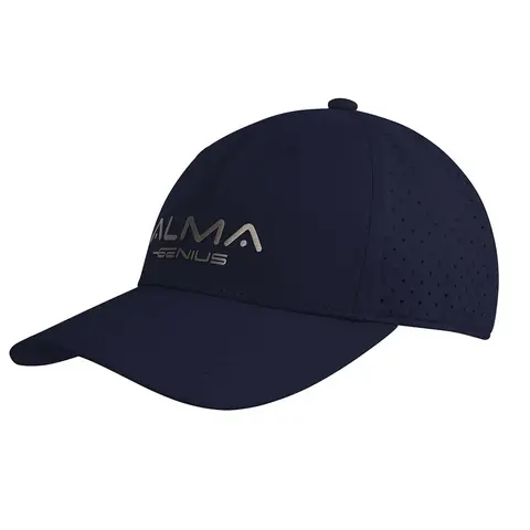 Boné Esportivo New Flexível Fitness Ajustável Alma Genius Azul Marinho