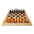 Ajedrez #3 Juego De Mesa Madera 30 Cm X 30 Cm Artesanal No 3
