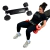 Cinturón Hipthrust Empuje Cadera Correa Glúteo Mancuerna Gym