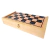 Ajedrez #3 Juego De Mesa Madera 30 Cm X 30 Cm Artesanal No 3 - tienda en línea