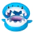 Bote Flotador Techo Tiburón Shark Inflable Bebé Niño piscina Marca Shurkby en internet