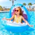 Bote Flotador Techo Tiburón Shark Inflable Bebé Niño piscina Marca Shurkby en internet