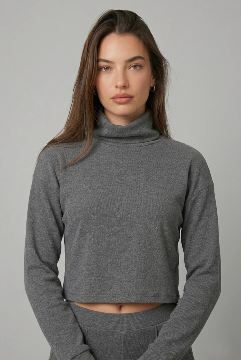 Polera Neutro.Morley frizado art.3169