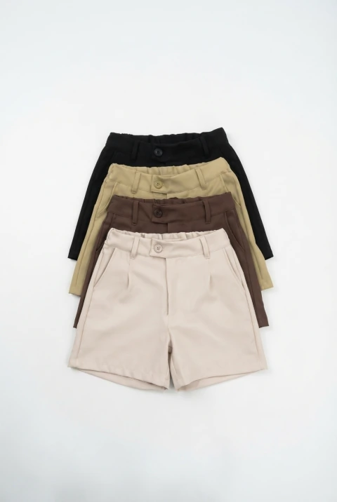 Short Sage.Sastrero c/boton y cierre Art.3039