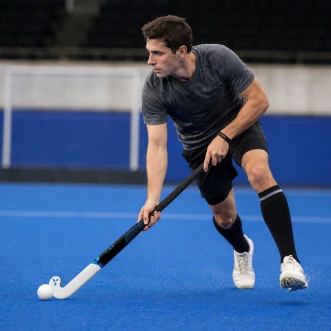 Palo Hockey Y1 60% Carbono Premium Curva Low bow Cesped 2026