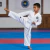Dobok Taekwondo Itf adidas Quest Logo Tradicional Estampado - comprar online