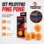 Pelotas Tenis De Mesa Donic Schildkrot 3 Estrellas Pack X3 medida y peso reglamentario en internet