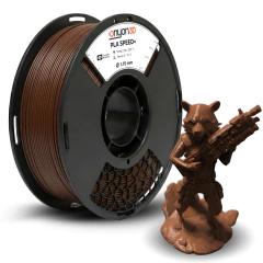 Filamento PLA Marrom Speed + Lite Series - 1KG