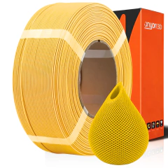 Refil Filamento Petg 1,75mm 1kg Sem Carretel - Amarelo