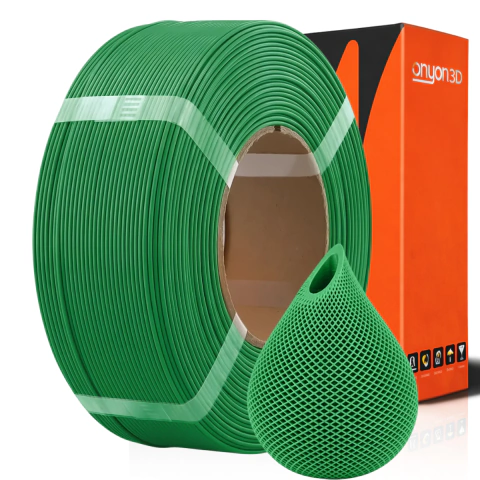 Refil Filamento Petg 1,75mm 1kg Sem Carretel - Verde