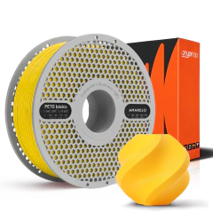 Filamento Petg 1,75mm 1kg C/ Carretel Removível - Amarelo