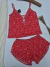 Pijama suede verão