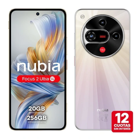 Celular Nubia Focus 2 5g 256 Gb 8 Gb Ram - Blanco