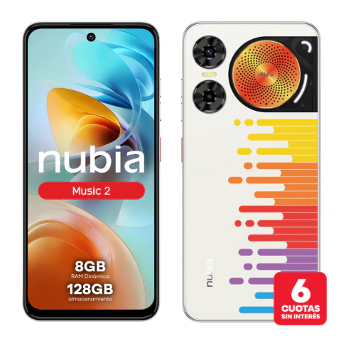 Nubia Music 2 128gb 4gb Ram - Melody Wave