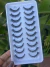 E01 Mini - Cílios Postiços 10 Pares
