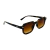 Óculos de Sol Retangular Retrô Drive - Animal Print - comprar online