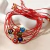 Pulseras Ojo Turco Hilo Rojo - Set de 7 unidades - Ella Accesorios