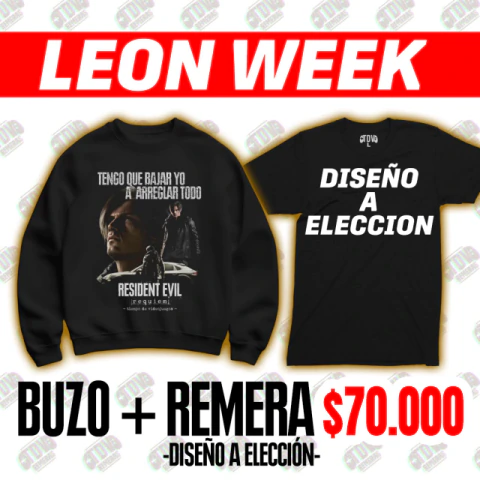Leon RE Requiem PROMO BUZO & REMERA A ELECCION - comprar online