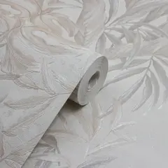 Papel de Parede Vinílico Floral Off White - PDF4202