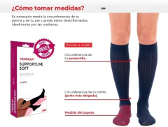 Medias de compresión baja (18-22 mmHg) - Largo 3/4 - comprar online