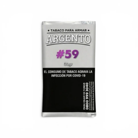 Argento #59 Uva - Pouch 30 gr. + Papel Gizeh Black Gratis