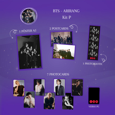 BTS - Arirang (Kit com posters, photocards e mais) - comprar online