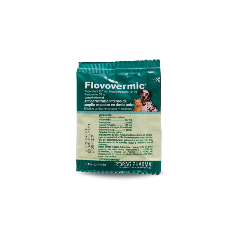 Flovovermic Perros y Gatos 1 comprimido
