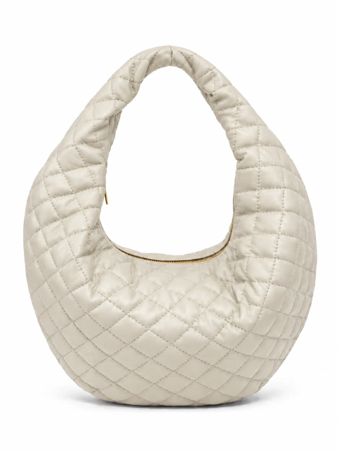 Bolsa Couro Napa Aura Branco