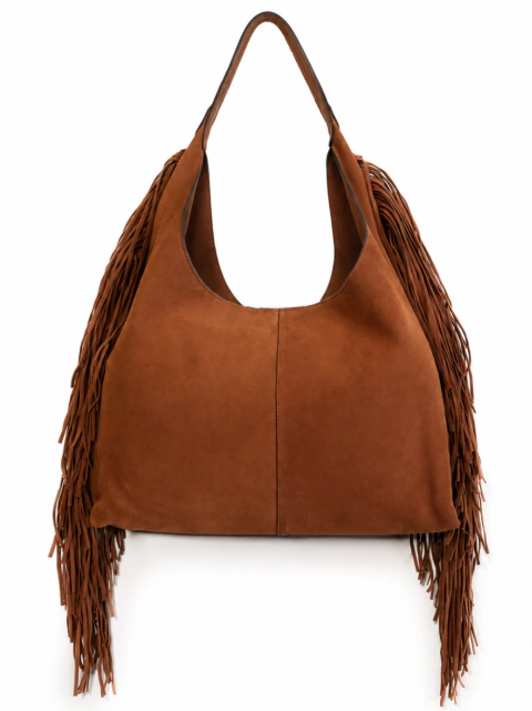 Bolsa Camurça - Caramelo