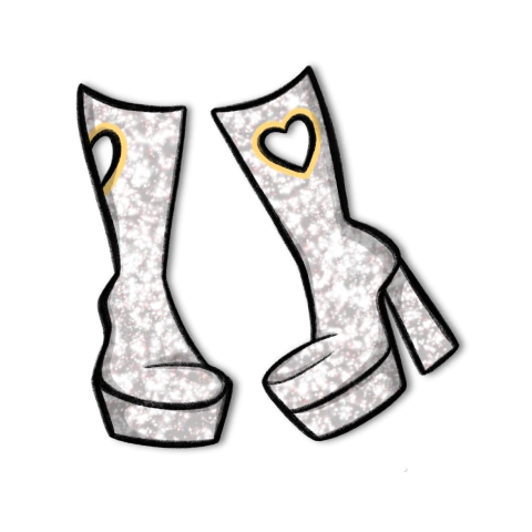 Botas - Roupa Magnética - Delírio Estúdio