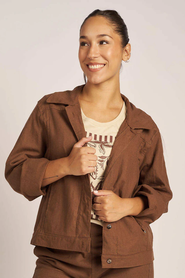 CAMPERA CHAQUETA TUNDRA LINO
