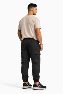 Calça de Sarja Masculina Adulto Jogger