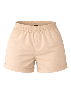 Short de Sarja Feminino Adulto com Barra Italiana