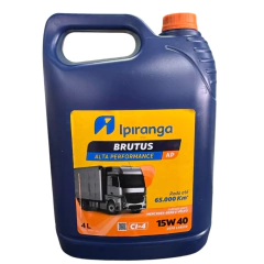 Óleo Motor Diesel 15W40 Brutus CI4 Ipiranga 4lt