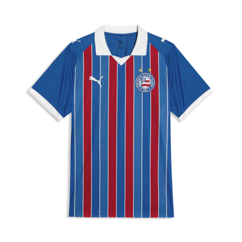 Camisa Bahia II 26/27 - Torcedor Puma Masculina - Tricolor