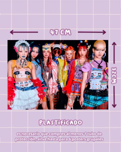 Poster grupal XG IYKYK - Daebak store - Tienda de Kpop