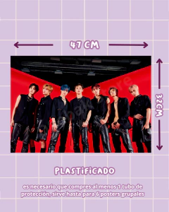 Poster grupal WayV varias en internet