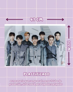 Poster grupal WayV varias