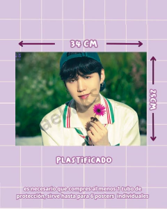 Poster Individual Suga FESTA en internet