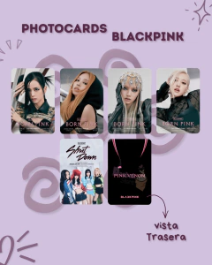 Set de photocards Blackpink Pink Venom en internet