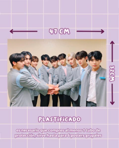 Poster grupal ZB1 Debut - Daebak store - Tienda de Kpop