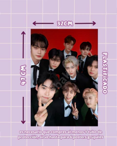 Poster grupal ZB1 Debut en internet