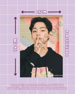 Poster Individual Taehyung BTS Dynamite - comprar en línea