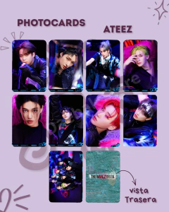Set de photocards Ateez era The World EP.Fin: Will