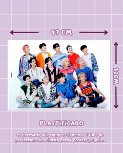 Poster grupal Seventeen Varios