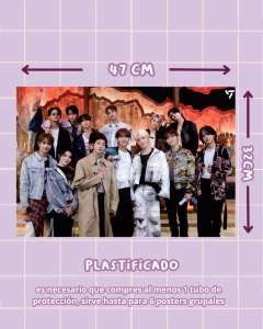 Poster grupal Seventeen FML