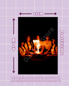 Poster grupal Le Sserafim Unforgiven