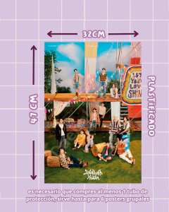 Poster grupal Seventeen Seventeenth Heaven